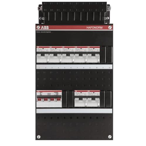 ABB busboard groepenkast 3 fase 7 aardlekautomaten 220 x 390, Doe-het-zelf en Verbouw, Elektra en Kabels, Ophalen of Verzenden