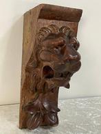 Architectonisch ornament - 1850-1900 - Leeuwenkop Console, Antiek en Kunst