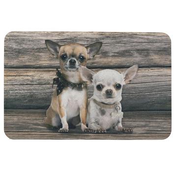 deurmat hout chihuahuas 75x50cm beschikbaar voor biedingen