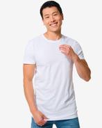 HEMA Heren t-shirt regular fit o-hals extra lang - 2 stuks, Verzenden, Nieuw