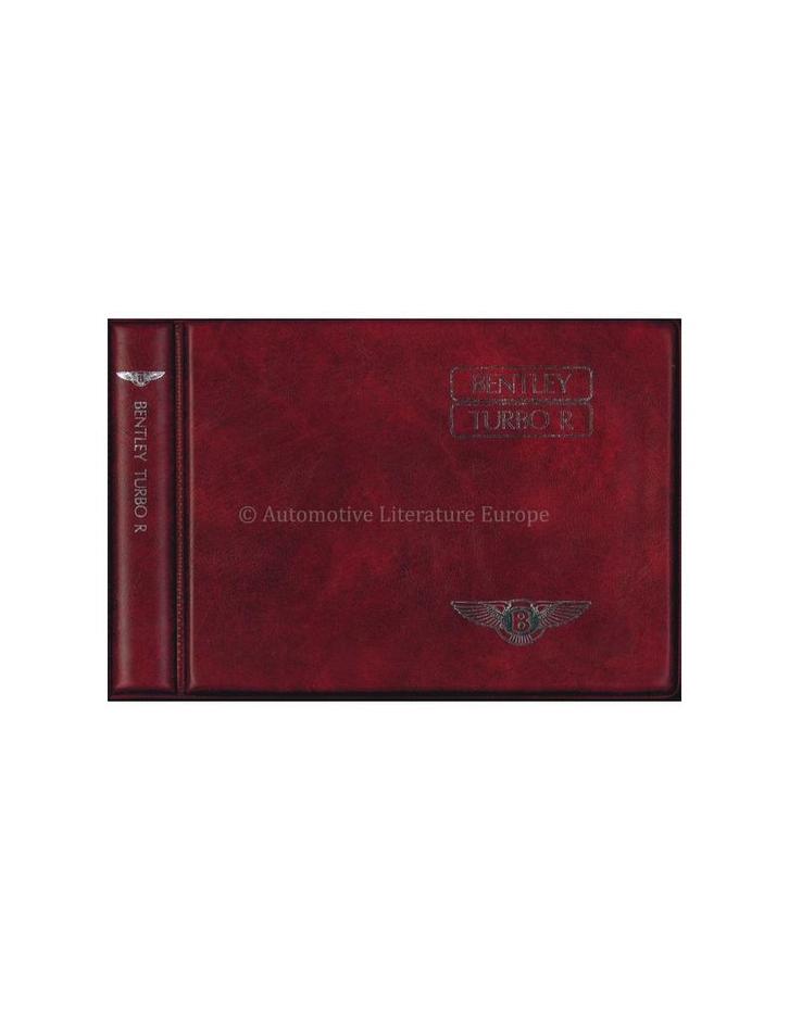 1985-1988 BENTLEY TURBO R BOORDMAP, Auto diversen, Handleidingen en Instructieboekjes