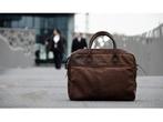 DSTRCT Wall Street - Leren Laptoptas 2 Vaks - 15,6 inch -, Sieraden, Tassen en Uiterlijk, Tassen | Schoudertassen, Verzenden, Zo goed als nieuw