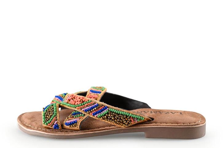 Lazamani Slippers in maat 36 Oranje | 10% korting, Kleding | Dames, Schoenen, Overige kleuren, Zo goed als nieuw, Slippers, Verzenden