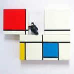 Dario Assisi - (Fat) Magritte in the Mondrian world 3d -