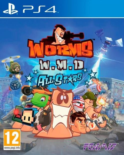 Worms WMD (PlayStation 4), Spelcomputers en Games, Games | Sony PlayStation 4, Gebruikt, Vanaf 7 jaar, Verzenden