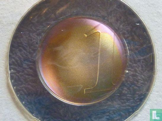 Frankrijk 1 franc 2001 (PROOF) Un ultime franc, Postzegels en Munten, Munten | Europa | Niet-Euromunten, Losse munt, Goud, Zilver