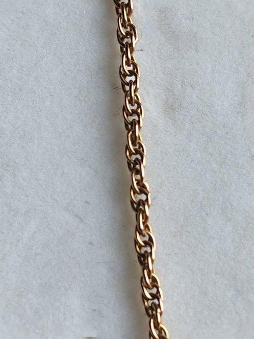 Halsketting - 18 karaat Geel goud - Handgemaakte 18kt gouden, Sieraden, Tassen en Uiterlijk, Kettingen