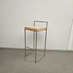 LaPalma Cubo designkruk - beuken kleur houten zitting (allee, Huis en Inrichting, Barkrukken, Ophalen of Verzenden, Nieuw