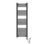 Elektrische Radiator BWS June 160x50 cm 700W Mat Zwart, Ophalen of Verzenden, Nieuw, Overige typen