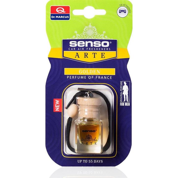 Dr. Marcus Senso Arte Golden autogeurtje met neutrafresh, Auto diversen, Auto-accessoires, Ophalen of Verzenden