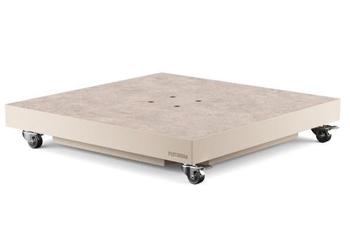 Platinum Ceramica 90 kg - zand - verrijdbare parasolvoet, Tuin en Terras, Parasols, Parasolvoet, Nieuw, Verzenden