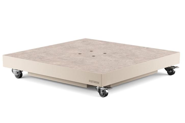 Platinum Ceramica 90 kg - zand - verrijdbare parasolvoet, Tuin en Terras, Parasols, Parasolvoet, Nieuw, Verzenden