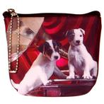 Kleine portemonnee Jack Russel NIEUW, Sieraden, Tassen en Uiterlijk, Ophalen of Verzenden, Nieuw, Zwart