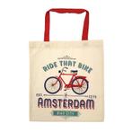 Tas katoen Amsterdam Ride That Bike, Ophalen of Verzenden, Nieuw