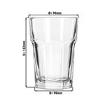 GGM Gastro | (12 stuks) Longdrinkglas - GIBRALTAR - 473 ml -, Verzenden, Nieuw, Effen, Glas of Glazen