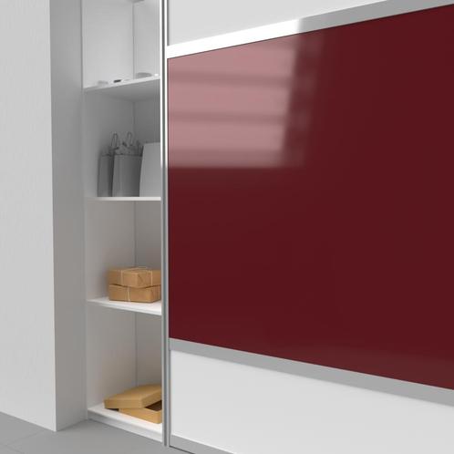 Lacobel dark red 6 mm (onafgewerkt), Doe-het-zelf en Verbouw, Glas en Ramen, Nieuw, Ophalen of Verzenden