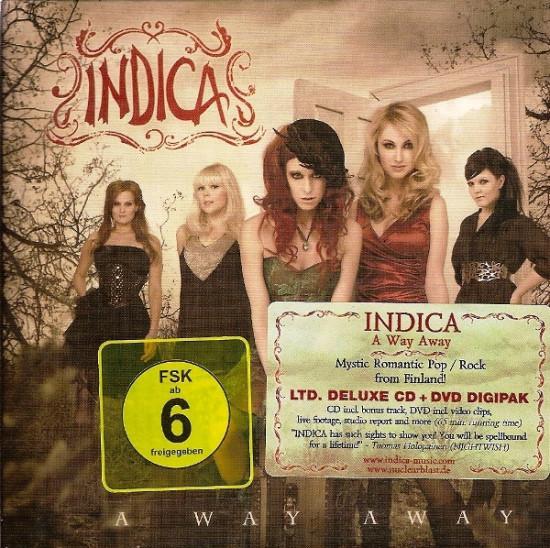 cd digi - Indica - A Way Away, Cd's en Dvd's, Cd's | Hardrock en Metal, Zo goed als nieuw, Verzenden