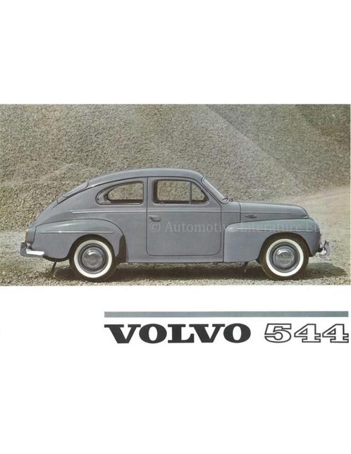 1962 VOLVO 544 LEAFLET NEDERLANDS, Boeken, Auto's | Folders en Tijdschriften, Volvo