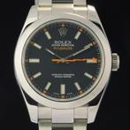 Rolex Milgauss 116400 uit 2010, Sieraden, Tassen en Uiterlijk, Horloges | Heren, Gebruikt, Polshorloge, Rolex, Verzenden