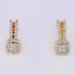 Zonder minimumprijs - Huggie oorbellen - 14 karaat Geel goud