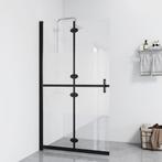vidaXL Inloopdouchewand inklapbaar 110x190 cm ESG-glas, Verzenden, Nieuw