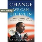 Change We Can Believe in 9781847674326 Barack Obama, Verzenden, Zo goed als nieuw, Barack Obama