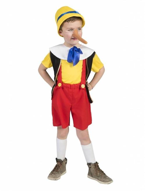 Pinokkio kostuum kind, Kleding | Heren, Carnavalskleding en Feestkleding, Nieuw, Ophalen of Verzenden