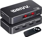 Tweedekans | Drivv. HDMI Switch 4K 60Hz – 3 ingangen 1, Ophalen of Verzenden, Zo goed als nieuw