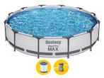 Bestway Steel Pro MAX zwembad - 366 x 76 cm - met filterpomp, Nieuw, Verzenden