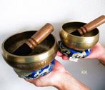 Klankschaal - Klankschalen - Nieuw - Art - 2x 3 delige, Antiek en Kunst