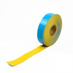 Weerbestendige vloertape  -  Geel  -  30 m (rol) x 50 mm  -, Verzenden
