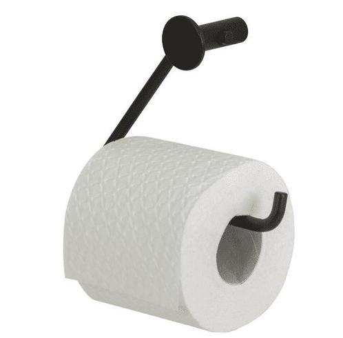 Tiger Porto Toiletrolhouder zonder klep Zwart, Huis en Inrichting, Badkamer | Badtextiel en Accessoires, Zo goed als nieuw, Ophalen of Verzenden