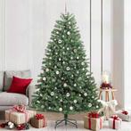 vidaXL Kunstmatige Inklapbare Kerstboom Groen 210 cm PVC en, Diversen, Kerst, Verzenden, Nieuw