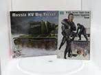 Schaal 1:35 Trumpeter Russia KV Big Turret and crew. #4176, Hobby en Vrije tijd, Modelbouw | Auto's en Voertuigen, Ophalen of Verzenden