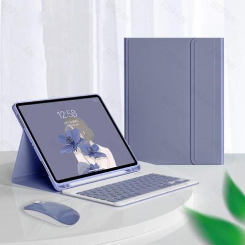 Toetsenbord Hoes voor iPad 9.7 (2017) met Draadloze Muis -, Telecommunicatie, Mobiele telefoons | Hoesjes en Frontjes | Overige merken
