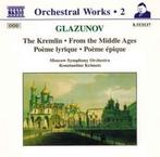 cd - Glazunov - The Kremlin â¢ From The Middle Ages â, Zo goed als nieuw, Verzenden