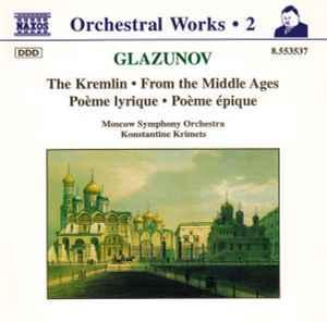 cd - Glazunov - The Kremlin â¢ From The Middle Ages â, Cd's en Dvd's, Cd's | Overige Cd's, Zo goed als nieuw, Verzenden