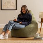 Cloudy Cord Zitzak Stoel - Olijf, Verzenden, Nieuw