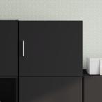 vidaXL Wandkast 45x42,5x40 cm bewerkt hout zwart, Huis en Inrichting, Minder dan 50 cm, Verzenden, Nieuw, Minder dan 100 cm