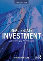 Real Estate Investment 9780415741606, Zo goed als nieuw, Verzenden