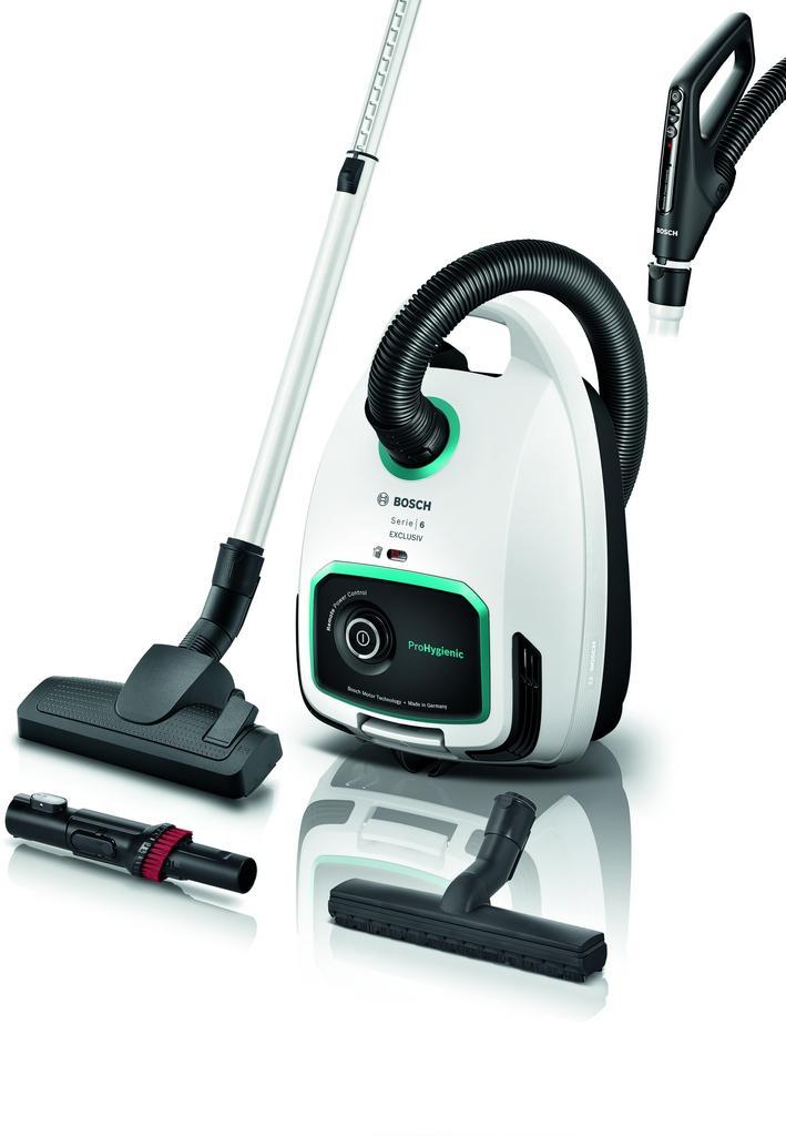 Bosch BGL6HYG2 stofzuiger wit - ProHygiëne, Witgoed en Apparatuur, Stofzuigers, Stofzuiger, Nieuw, Stofzak, Verzenden