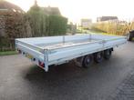 Hapert plateauwagen 505x240 3500kg 3asser met oprijbalken, Auto diversen, Aanhangers en Bagagewagens, Ophalen, Gebruikt