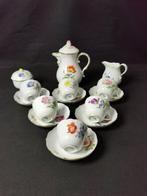 Meissen - servizio da moka - dipinti in modo dei Fiori -, Antiek en Kunst