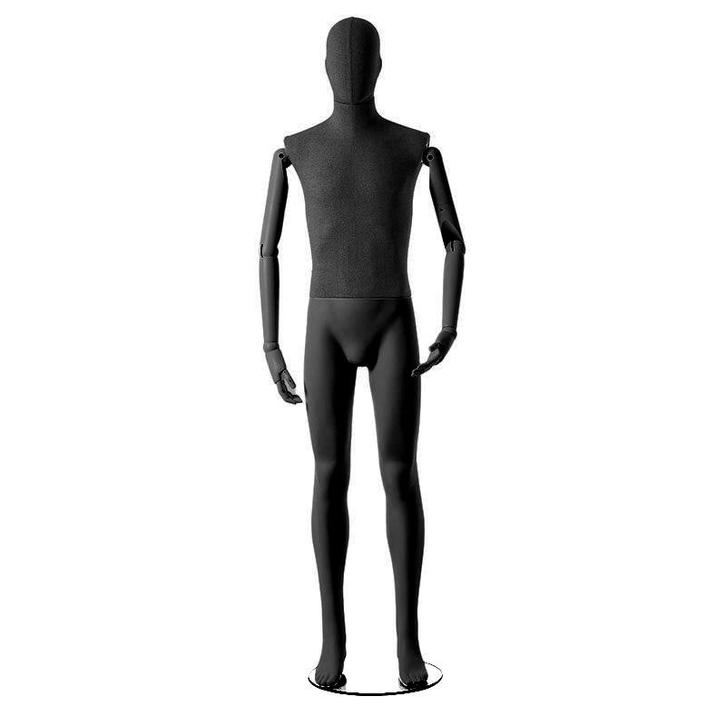 Vintage etalagepop man zwart ZDMF05BLACK, Zakelijke goederen, Kantoor en Winkelinrichting | Winkel en Inventaris