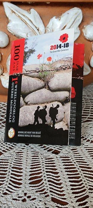 België. 2 Euro 2014 The Great War Centenary (Zonder, Postzegels en Munten, Munten | Europa | Euromunten