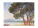 Kunstdruk Claude Monet - La plage de Juan-Les-Pins 80x60cm, Huis en Inrichting, Woonaccessoires | Schilderijen, Tekeningen en Foto's
