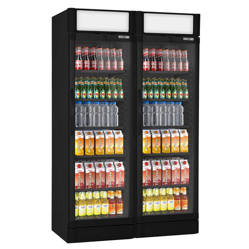 GGM Gastro | (2 stuks) Drankenkoelkast - 690 liter - met 2 |, Witgoed en Apparatuur, Koelkasten en IJskasten, 140 tot 160 cm, Nieuw