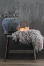 Tibetaans lamsvacht taupe 40 cm, Ophalen of Verzenden, Nieuw