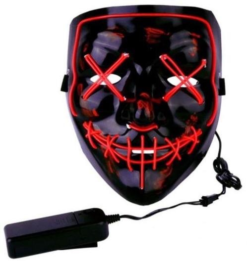 Purge LED masker rood, Hobby en Vrije tijd, Feestartikelen, Nieuw, Verzenden