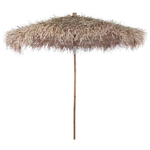 Bamboe Parasol met Handgeweven Dak van Bananenbladeren 210 c, Huis en Inrichting, Woonaccessoires | Overige, Nieuw, Verzenden